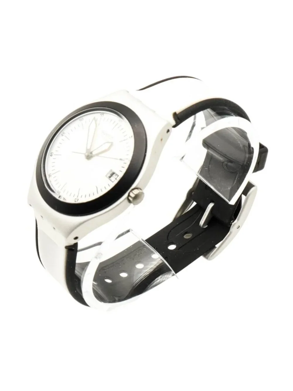 Rare Swatch Irony Big Live And Let Die YGS4012 James Bond 007 Watch